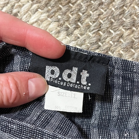 Vintage PDT Striped Midi Skirt - Picture 4 of 4